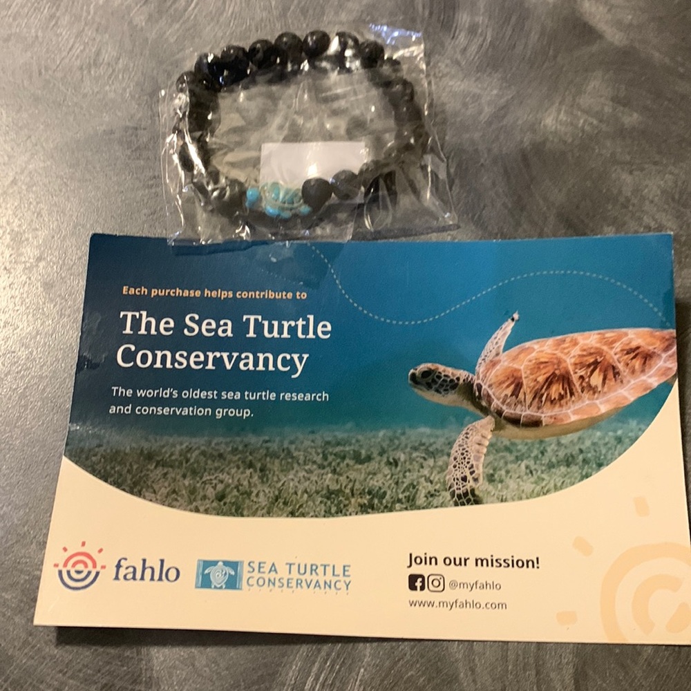Meet Coral  Sea turtle Bracelet